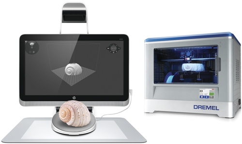 Escaneo e Impresión 3D con la HP Sprout y Dremel