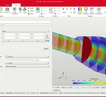 Novedades en Helyx software CFD para diseño e ingeniería