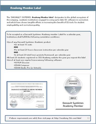Academy Member Label