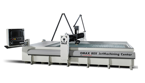 Centro de maquinado OMAX por corte de chorro de agua