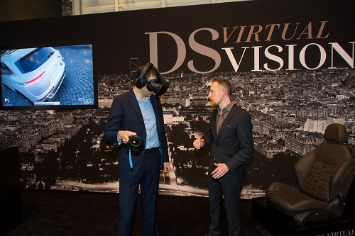 DS Virtual Vision en DS Automobiles