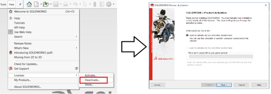 registra tu licencia SOLIDWORKS