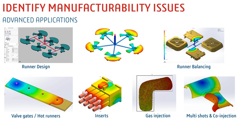 ¿Qué podemos hacer con SOLIDWORKS Plastics?