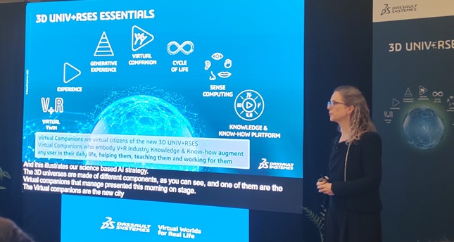 Delphie Genouvrier en el 3DEXPERIENCE World 2026