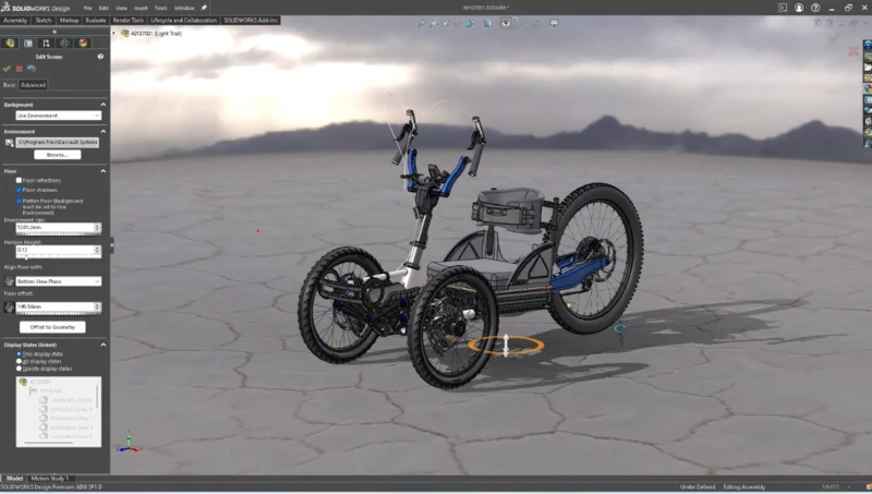SolidWorks Design renderizado