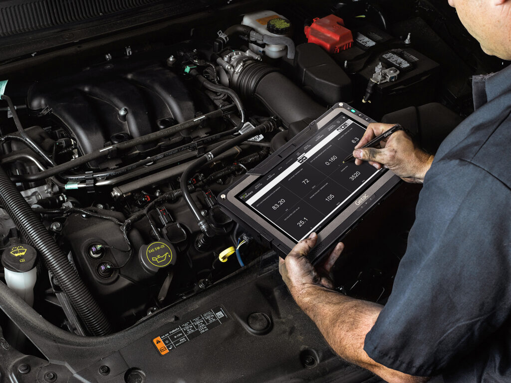 Digitalizacion en servicio automotriz GETAC