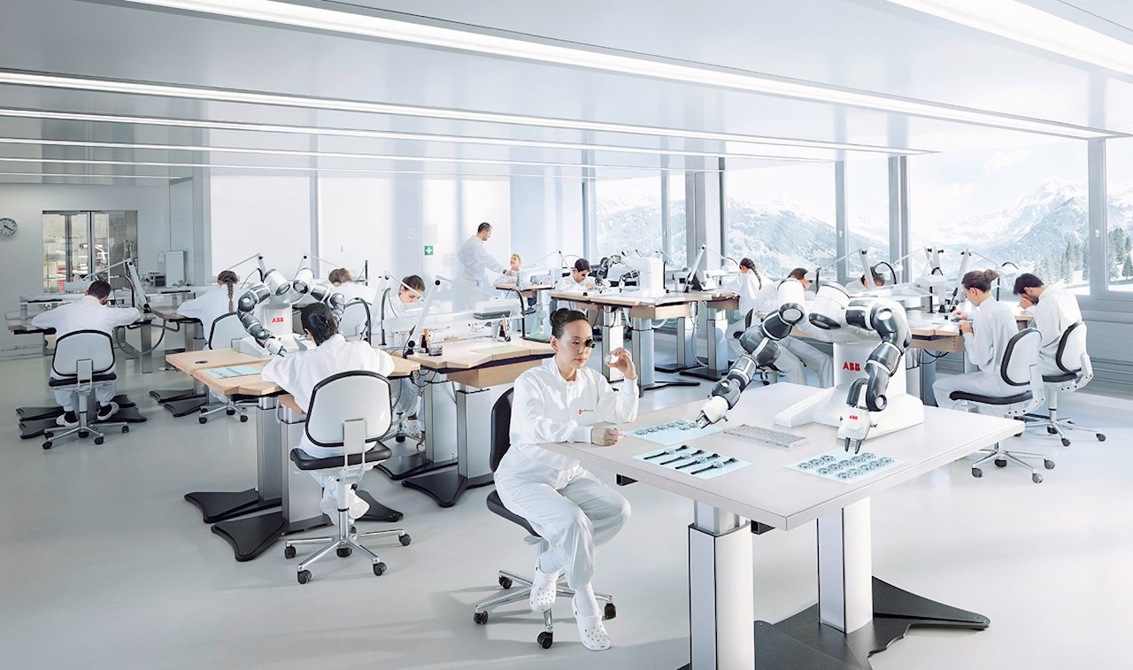 robot Yumi de ABB en industria robot Yumi de ABB en industria