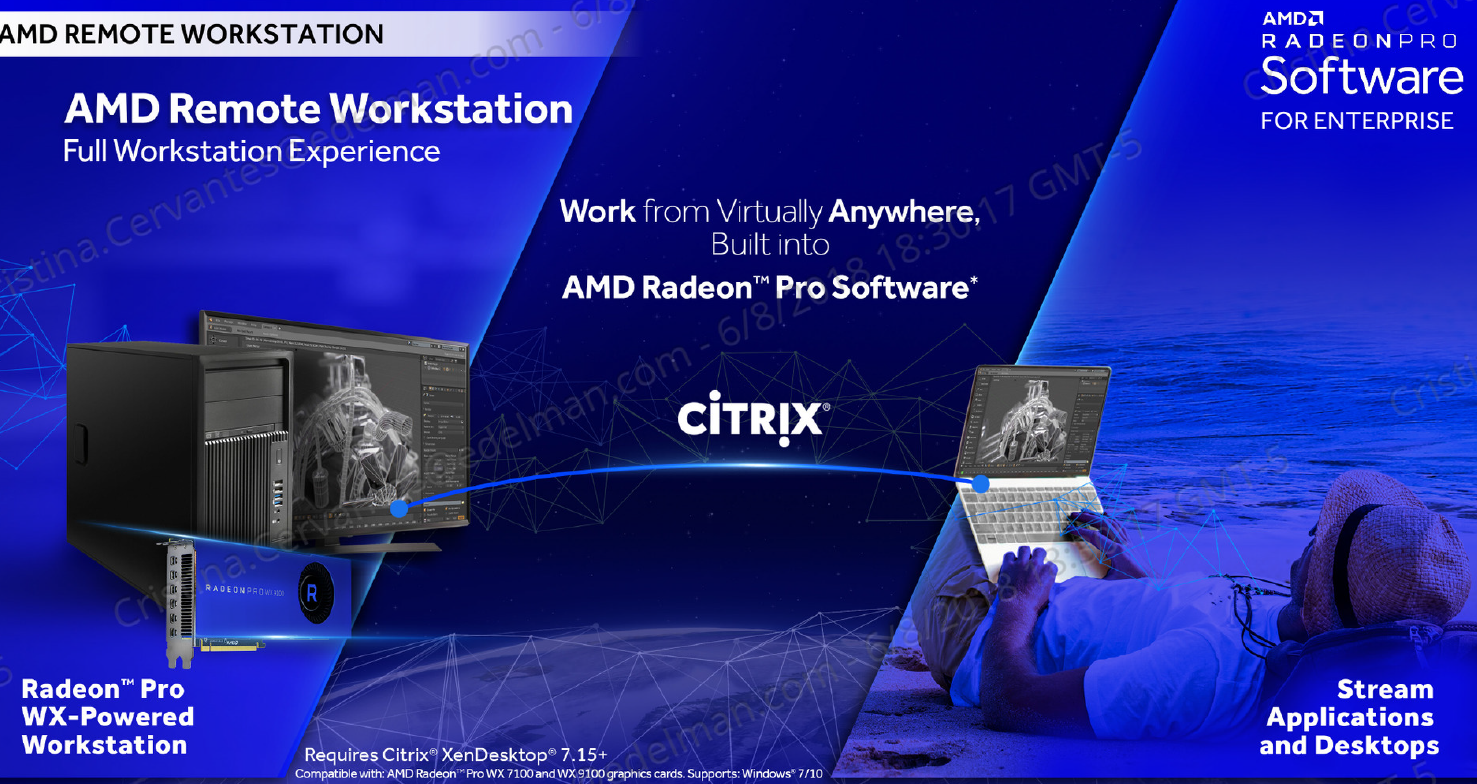 AMD Radeon Pro Software para Enterprise 18.Q3, ofrece nuevas características y un rendimiento mejorado que le permite trabajar de forma más eficiente y segura