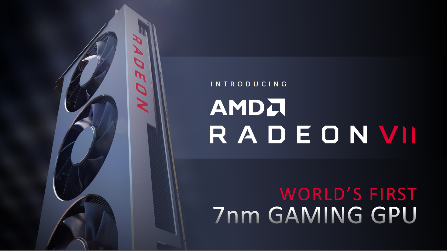 AMD anunció hoy la disponibilidad de Radeon VII