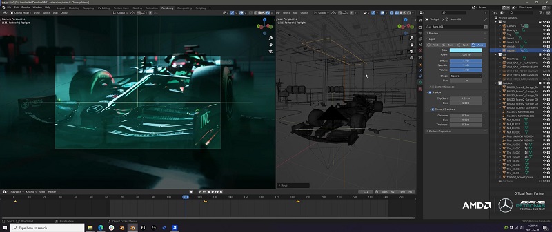 renderizador OpenGL Eevee dentro de Blender renderizador OpenGL Eevee dentro de Blender