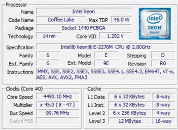 pruebas CPU en la Pro Art Studio Book 17 de Asus