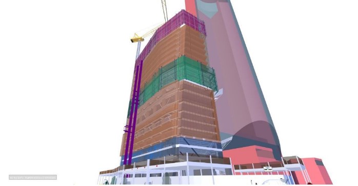 Torre Chapultepec -imagen cortesia de Autodesk