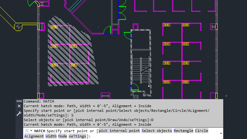 Achurado en Autocad Achurado en Autocad