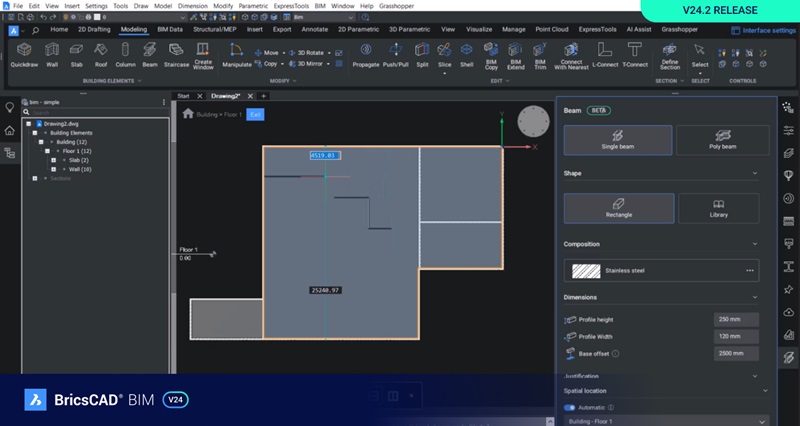BricsCAD BIM