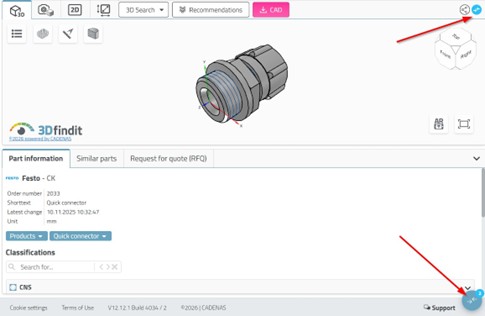 Visualización revisada en la comparación de componentes CAD Visualización revisada en la comparación de componentes CAD