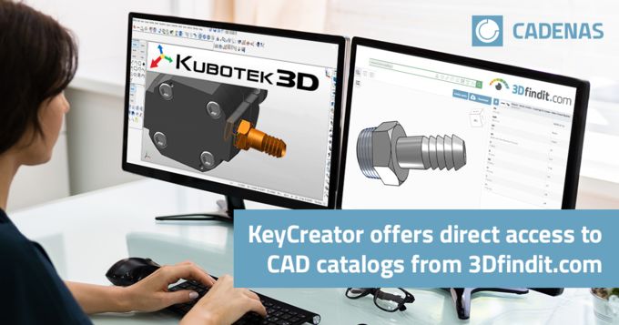 Kubotek3D y CADENAS se unieron para proporcionar a los usuarios del software de diseño y manufactura KeyCreator,