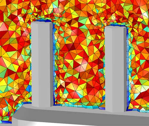 Mesh en COMSOL Mesh en COMSOL