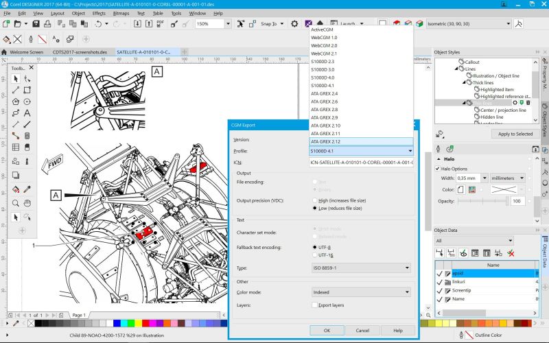 nueva interface las ilustraciones tecnicas se pueden elaborar sin problema gracias al manejo de estandares CAD 3D