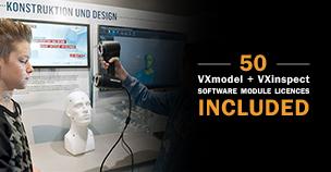 Los clientes del sector educativo ahora pueden disfrutar de 50 paquetes de licencias gratuitas de VXmodel y VXinspect