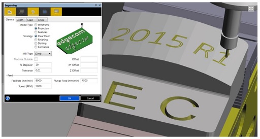 Edgecam workflow 2015 R1
