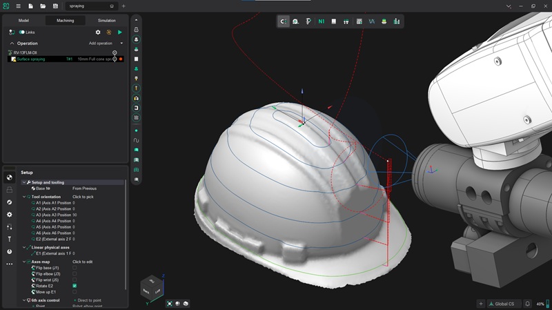 Ency CAM Proyección en STL
