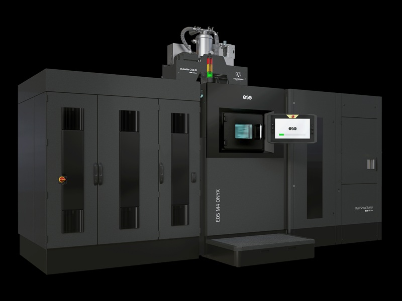 EOS M4 Onyx fabricación aditiva metálica
