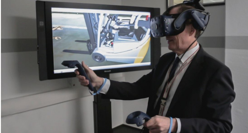 KION Group confía en el software de realidad virtual de ESI para acelerar el desarrollo de producto