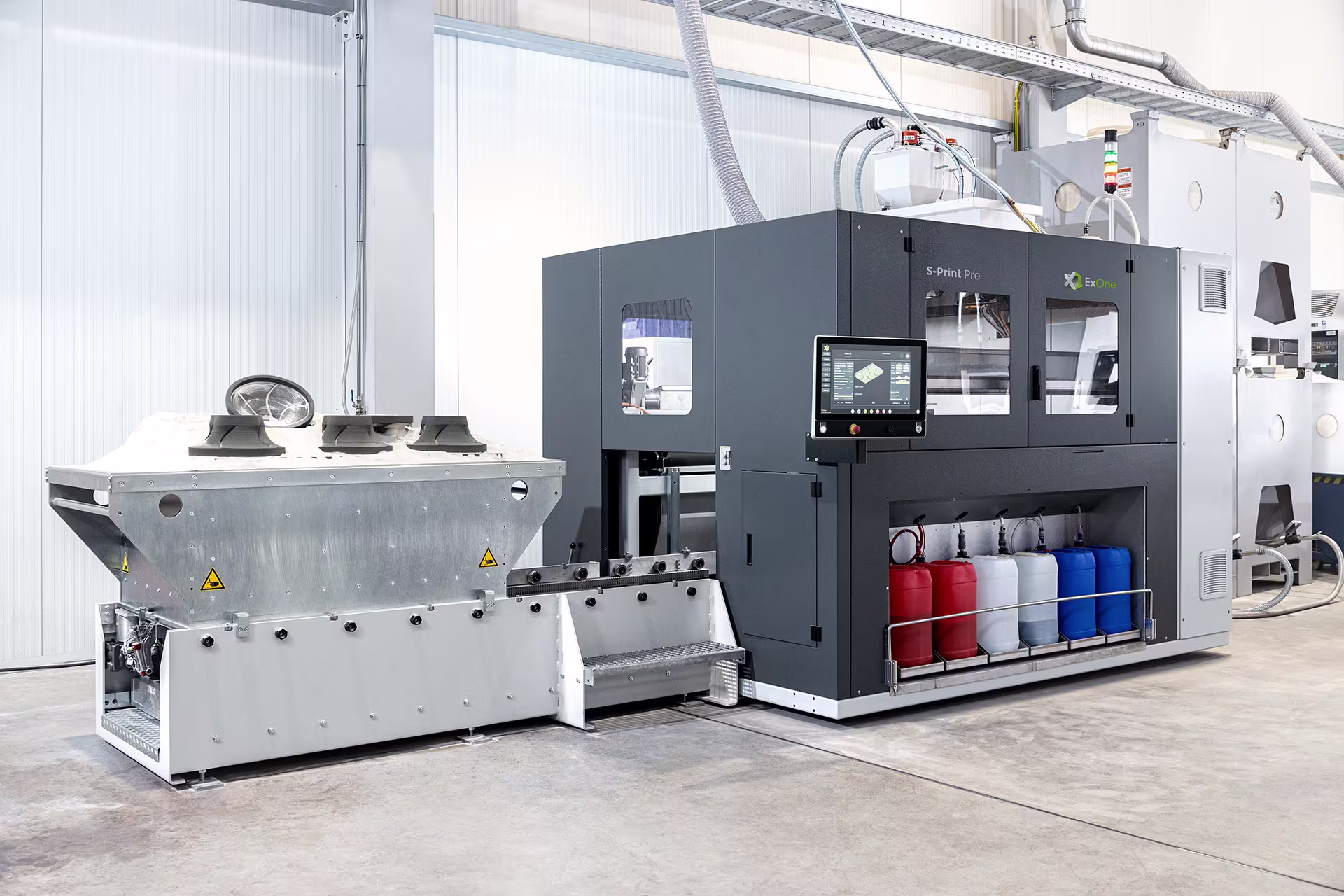 ExOne S-Print Pro impresion 3D con arena