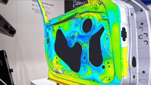 El generador de imágenes 3D óptico de imágenes es un escáner sin contacto de grado metrológico