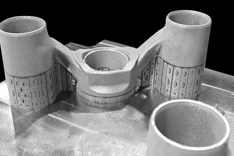 Fabricación aditiva metálica para componentes estructurales integrados de bicicletas (Fuente: Giant)