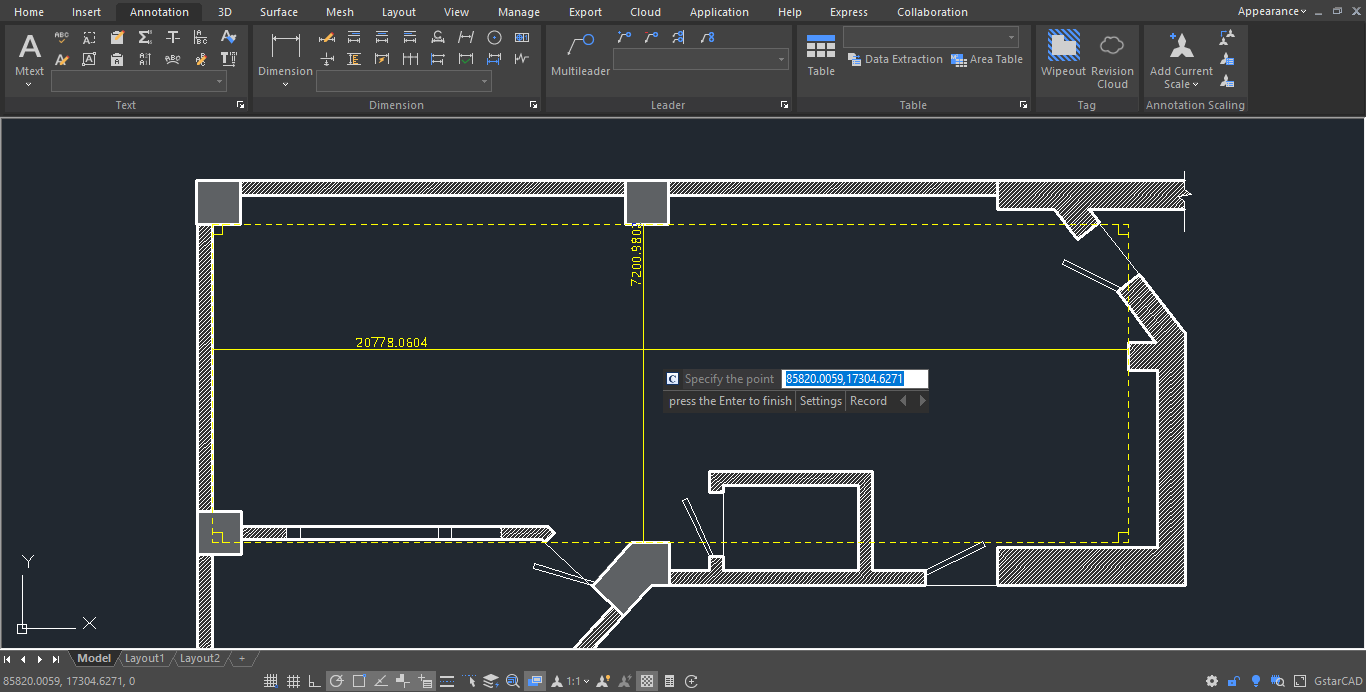 Gstarcad 2021