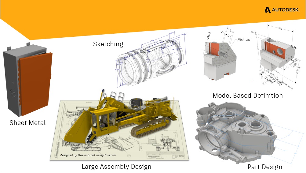 Ejemplos de la representación del diseño por Autodesk Ejemplos de la representación del diseño por Autodesk
