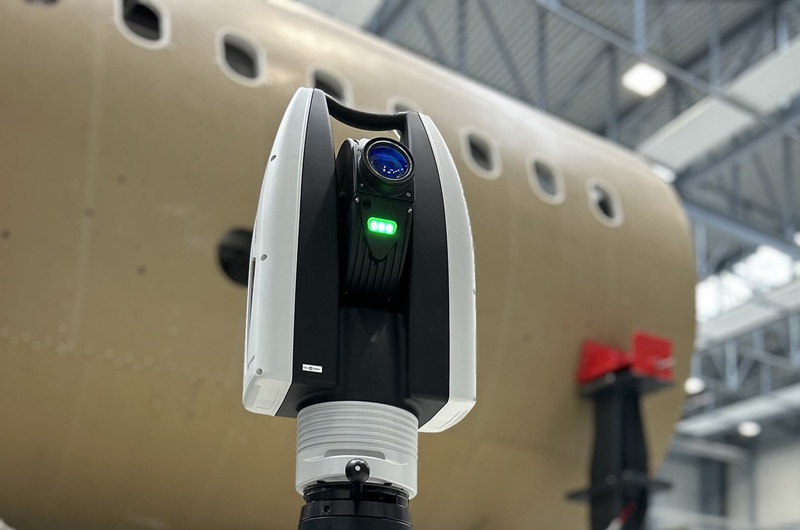 inspeccion Leica ATS 800 laser tracker