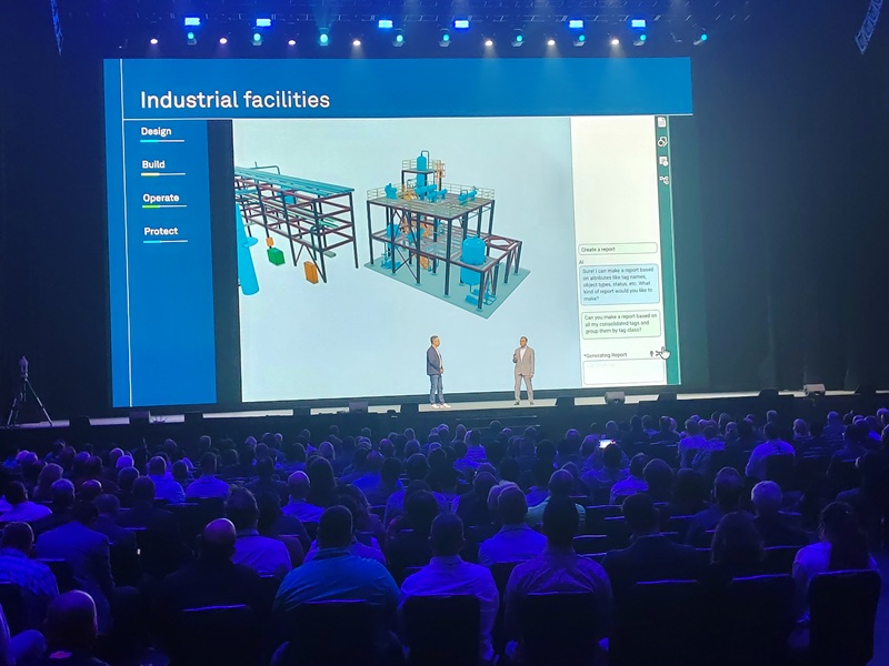 Presentación de Octave en el evento HxGN Live 2025 en Las Vegas imagen por 3DCadPortal