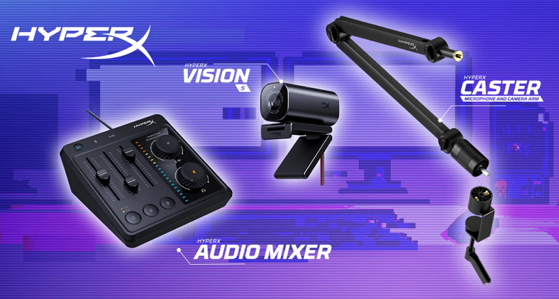 Periféricos para streaming HyperX Periféricos para streaming HyperX
