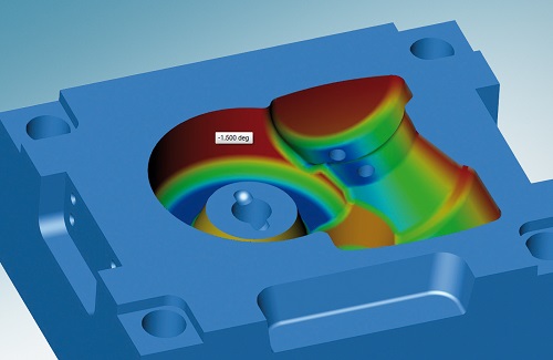 hyperCAD®-S ofrece nuevas funciones para el análisis de desmoldeo. 