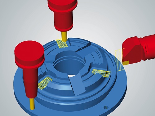 Fresado y torneado en una única interfaz de usuario con hyperMILL® MILL-TURN Machining Fuente: OPEN MIND