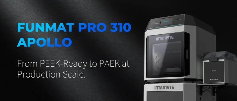 impresora 3D FUNMAT PRO 310 APOLLO