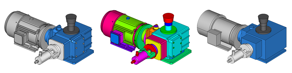 Simplifica los modelos 3D con CADfix PPS