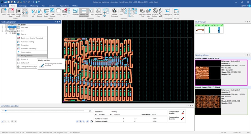Lantek Expert Nesting