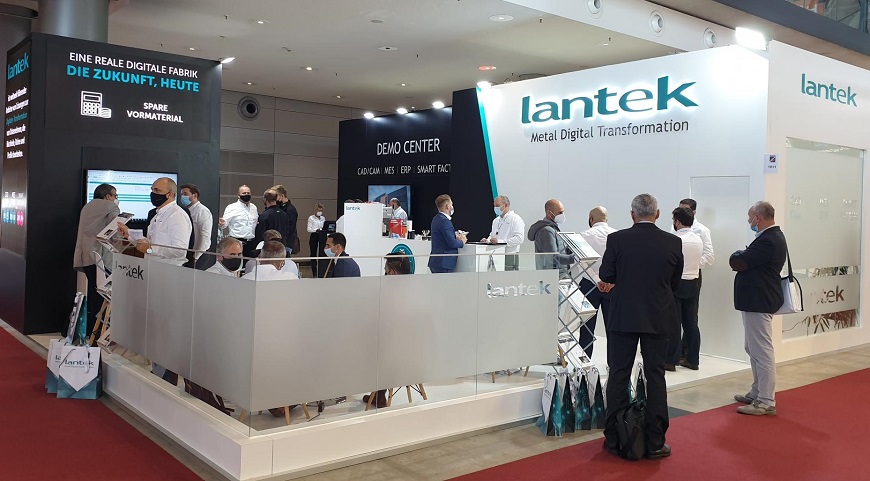 Lantek presentó sus innovaciones y planes de expansión en la feria Blechexpo