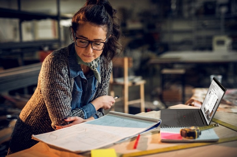 nuevas laptops workstation para diseno Lenovo