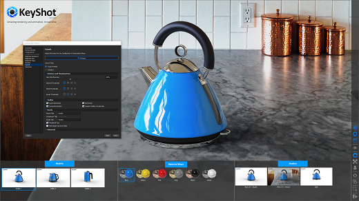 Configurator en KeyShot 8