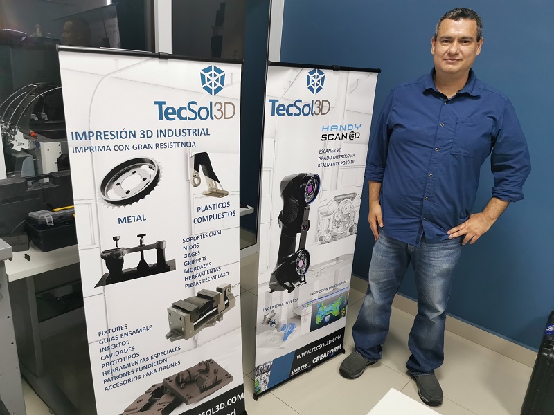 Una conversación con el Ingeniero Miguel Mondragón de TecSol3D sobre la tecnología de manufactura aditiva de Markforged