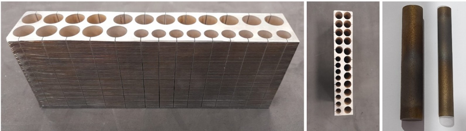 Bloque fabricado en Ti6Al4V G23 Bloque fabricado en Ti6Al4V G23