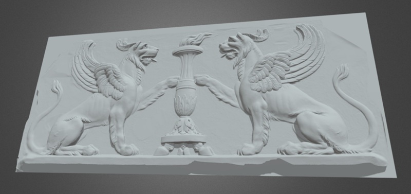 modelo escaneado 3d con Miraco