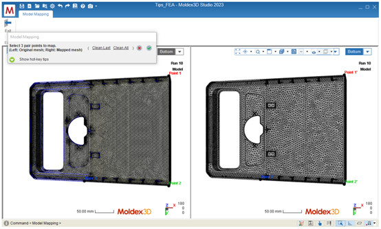 Comparación de mallas