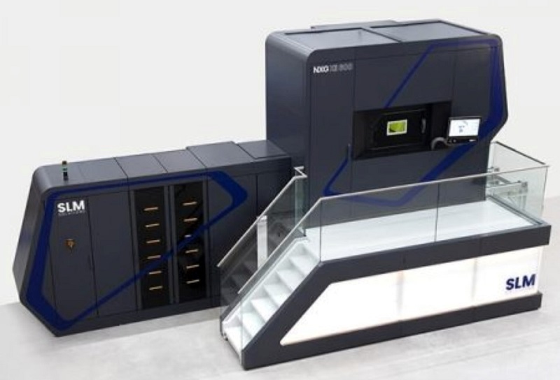 NXG XII 600 La impresora 3D SLM Solutions NXG XII 600. Fotografía de SLM Solutions.