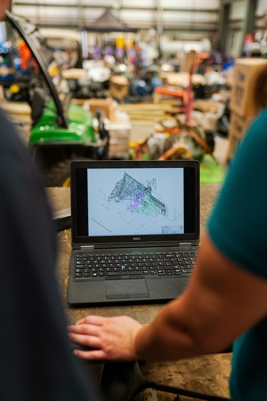 Los datos CAD ofrecen la posibilidad de crear un objeto virtual del producto final diseñado y también probar las funciones internas del diseño