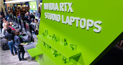 NVIDIA Studio toma el escenario central en SIGGRAPH con 50 laptops RTX Studio con demos en todo el piso de exhibición